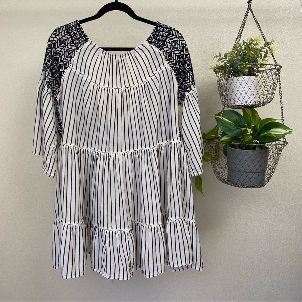 Free People Lola Embroidered Mini Dress - Picture 3 of 5